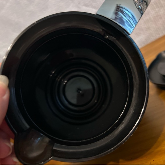 KEURIG 2.0 Black COFFEE INSULATED POT 4-6 Cup K CARAFE 32oz. Silver Handle - Picture 7 of 11